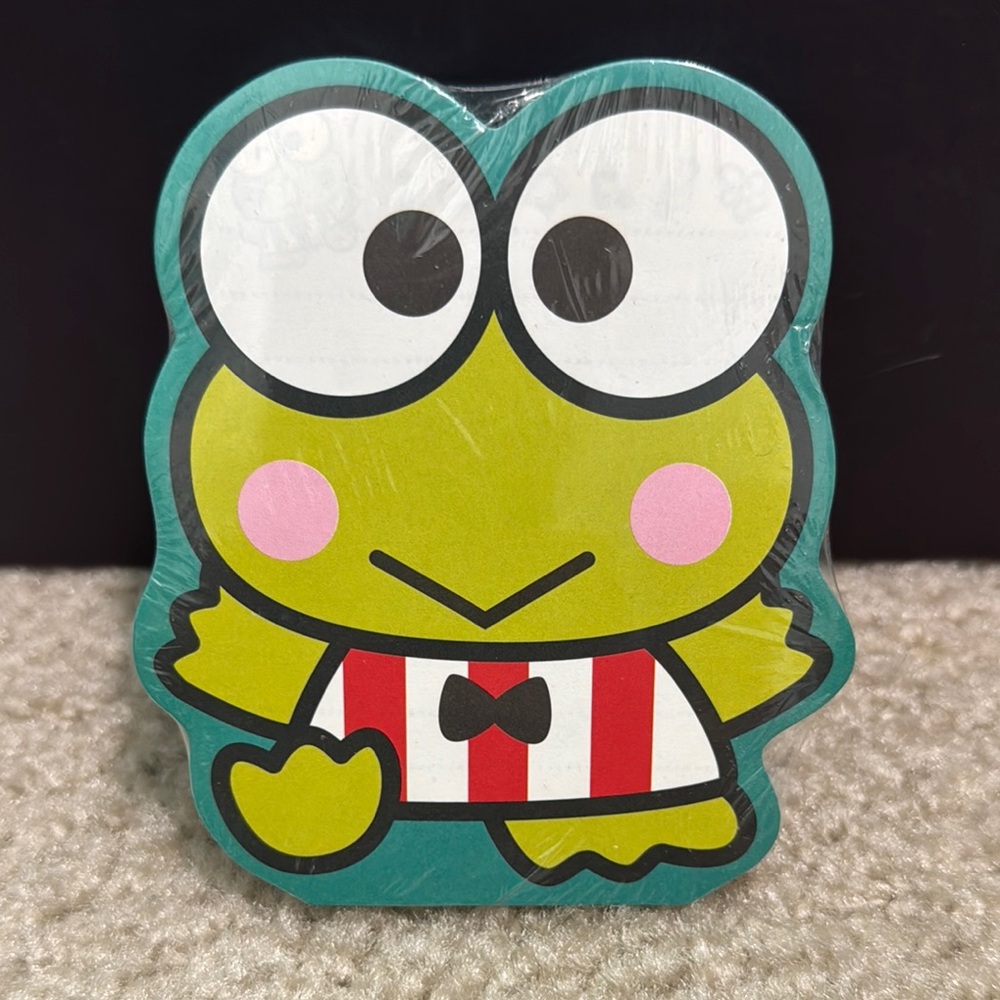 Vintage Sanrio KEROPPI Cutout Notepad